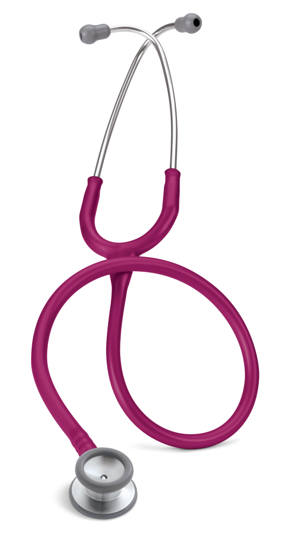 3M Littmann Classic II Pediatric stethoscope, standard finish chestpiece, raspberry tube